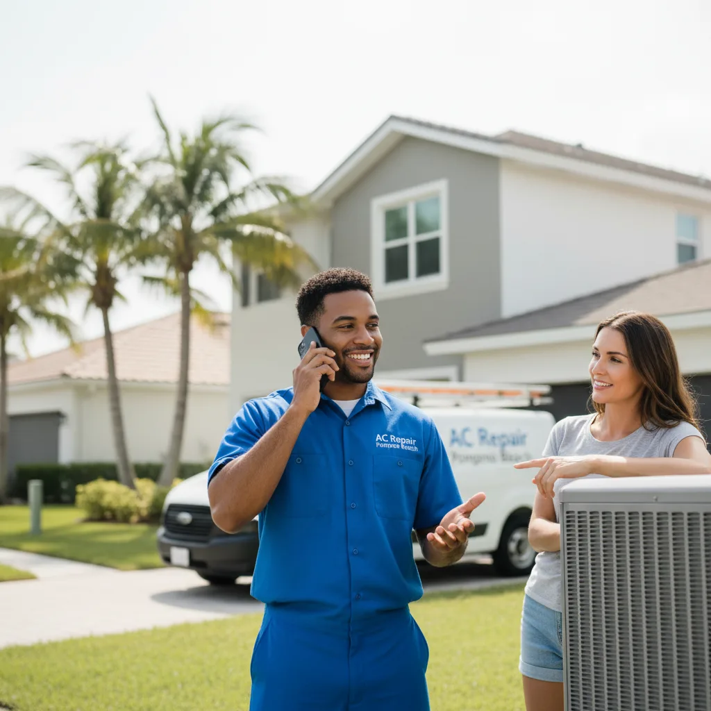 AC Repair Pompano Beach customer support in Battlefield